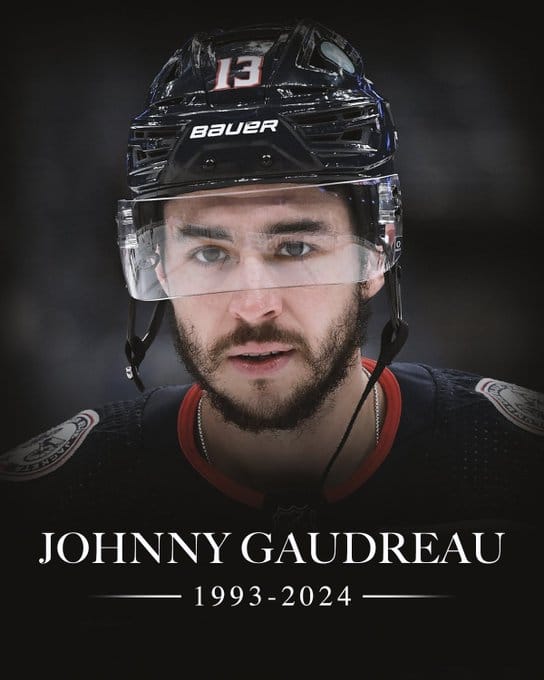 Johny Gaudreau | Johny Gaudreau Death | Johnny Gaudreau tragically dies in bike accident in New Jersey