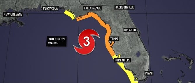 Hurricane Watch | Hurricane Watch 2024 | Florida Braces for Heavy Hurricane: Damaging Winds and Storm Surge Expected